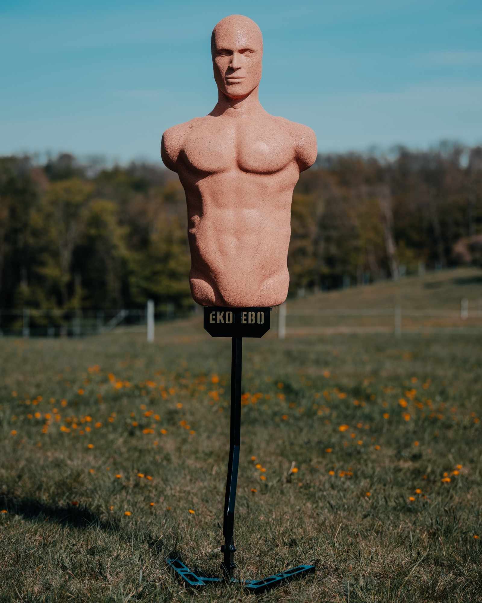 Human-tone EkoLebo rubber human target